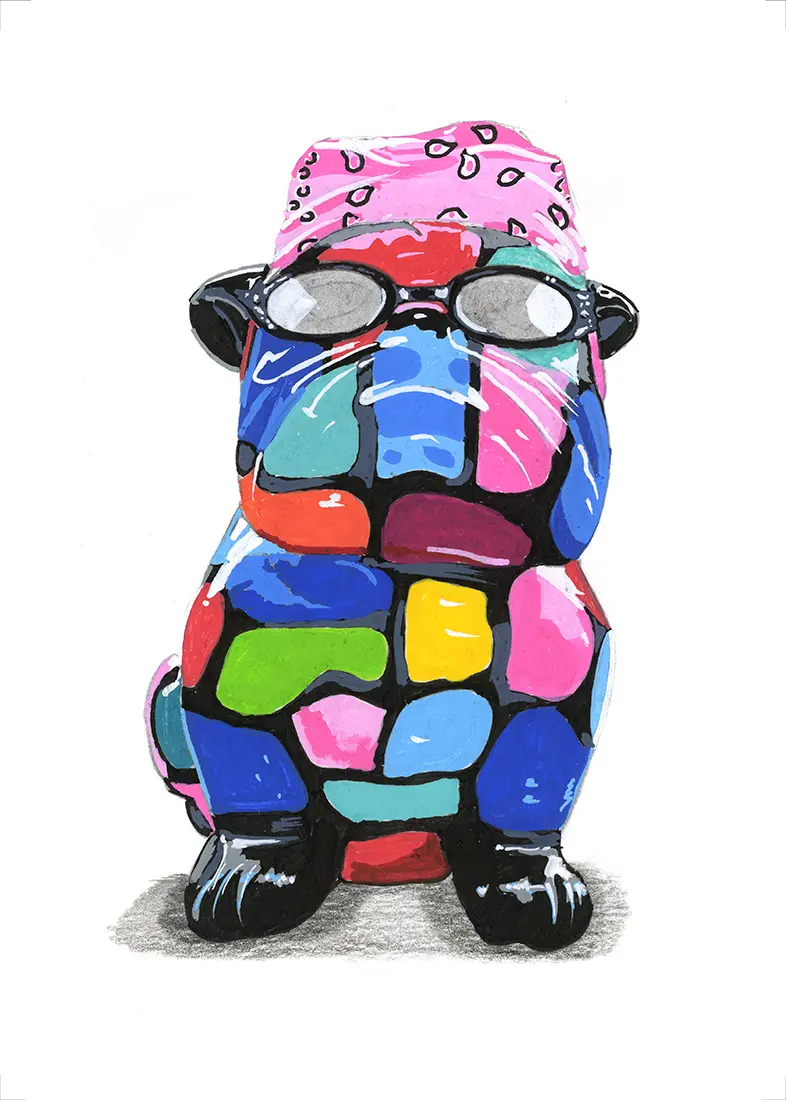 bull-the-dog-hasta-la-vista-baby — Bull The Dog - Hasta la vista baby — BIXHOPE ART