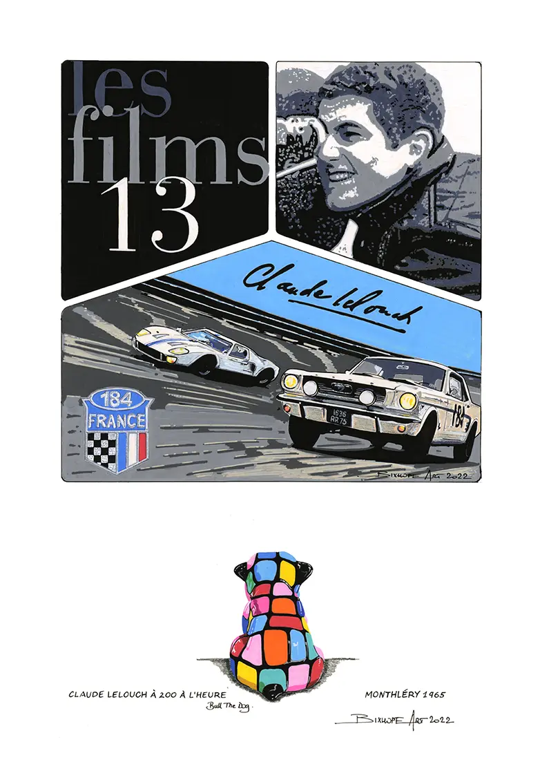 claude-lelouch-a-200-a-lheure — Claude Lelouch à 200 à l'heure — BIXHOPE ART