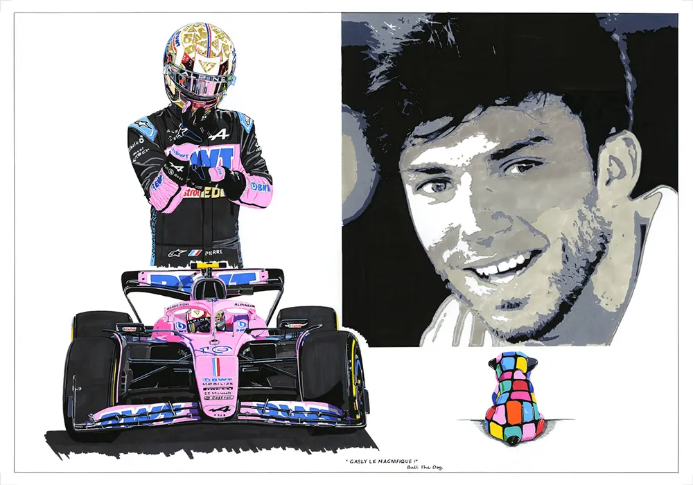 gasly-le-magnifique — Gasly Le Magnifique — BIXHOPE ART
