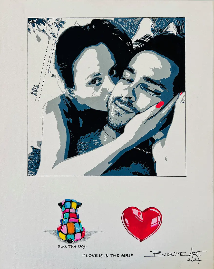 love-is-in-the-air — Love is in the Air — BIXHOPE ART