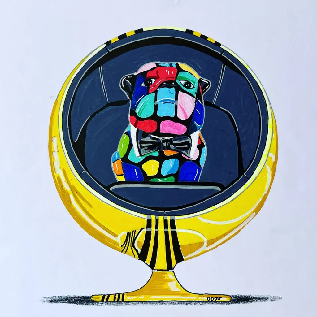 my-name-is-dog-bull-the-dog — My name is Dog, Bull The Dog — BIXHOPE ART