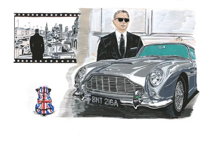 My name is dog, Bull the dog, king of cool, king of class