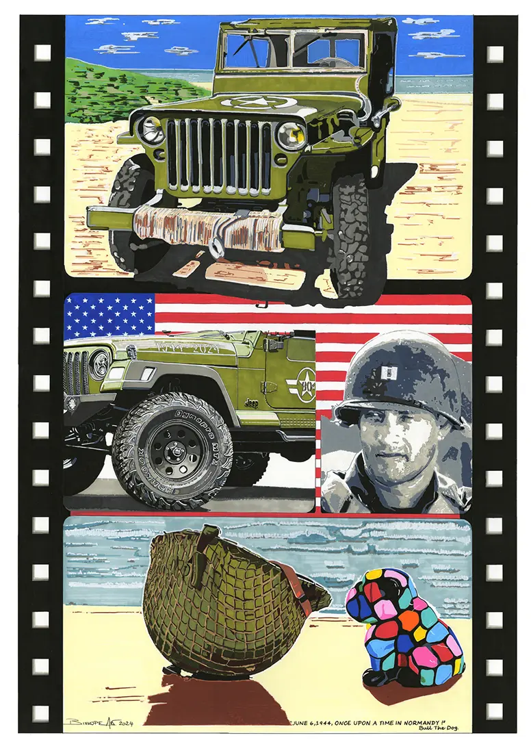 once-upon-a-time-in-normandy — Once upon a time in Normandy! — BIXHOPE ART