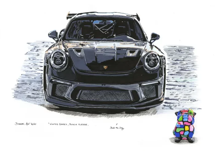 WINTER GAMES, BLACK SLEDGE