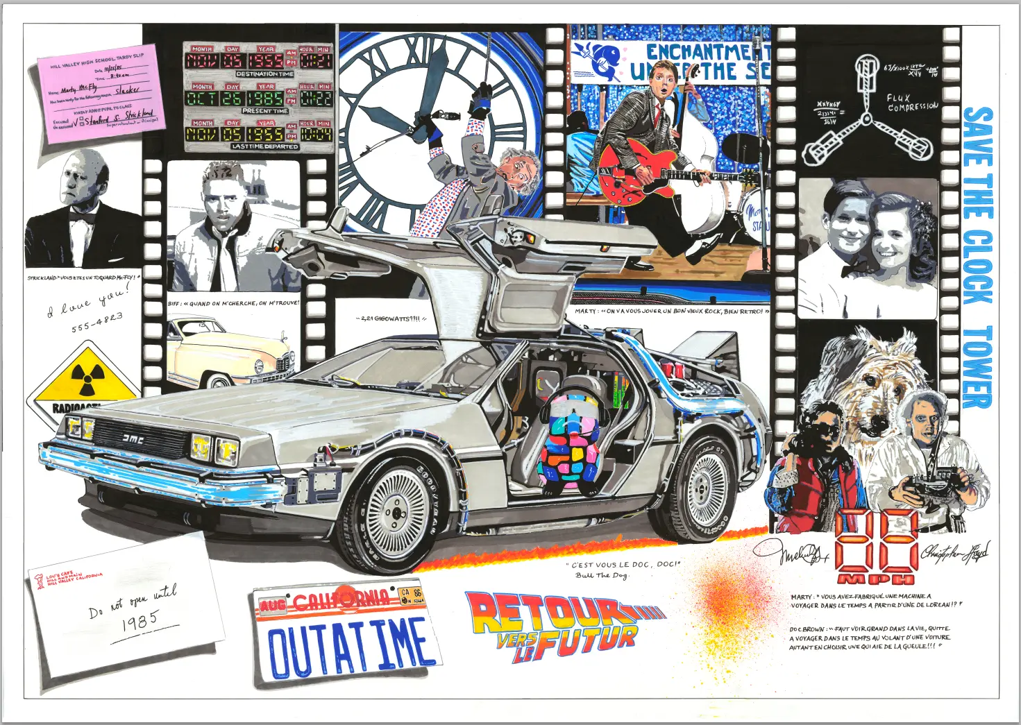 retour-vers-le-futur — RETOUR VERS LE FUTUR — BIXHOPE ART